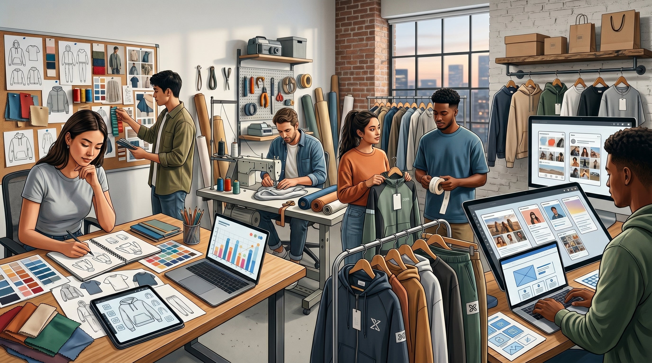 How to Launch Your Own Clothing Brand in 30 Days (Creator's Complete Guide)