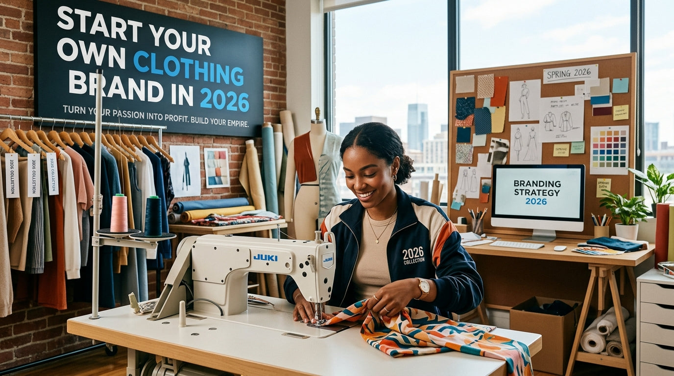 How to Quit Your 9 to 5 and Start a Clothing Brand in 2026