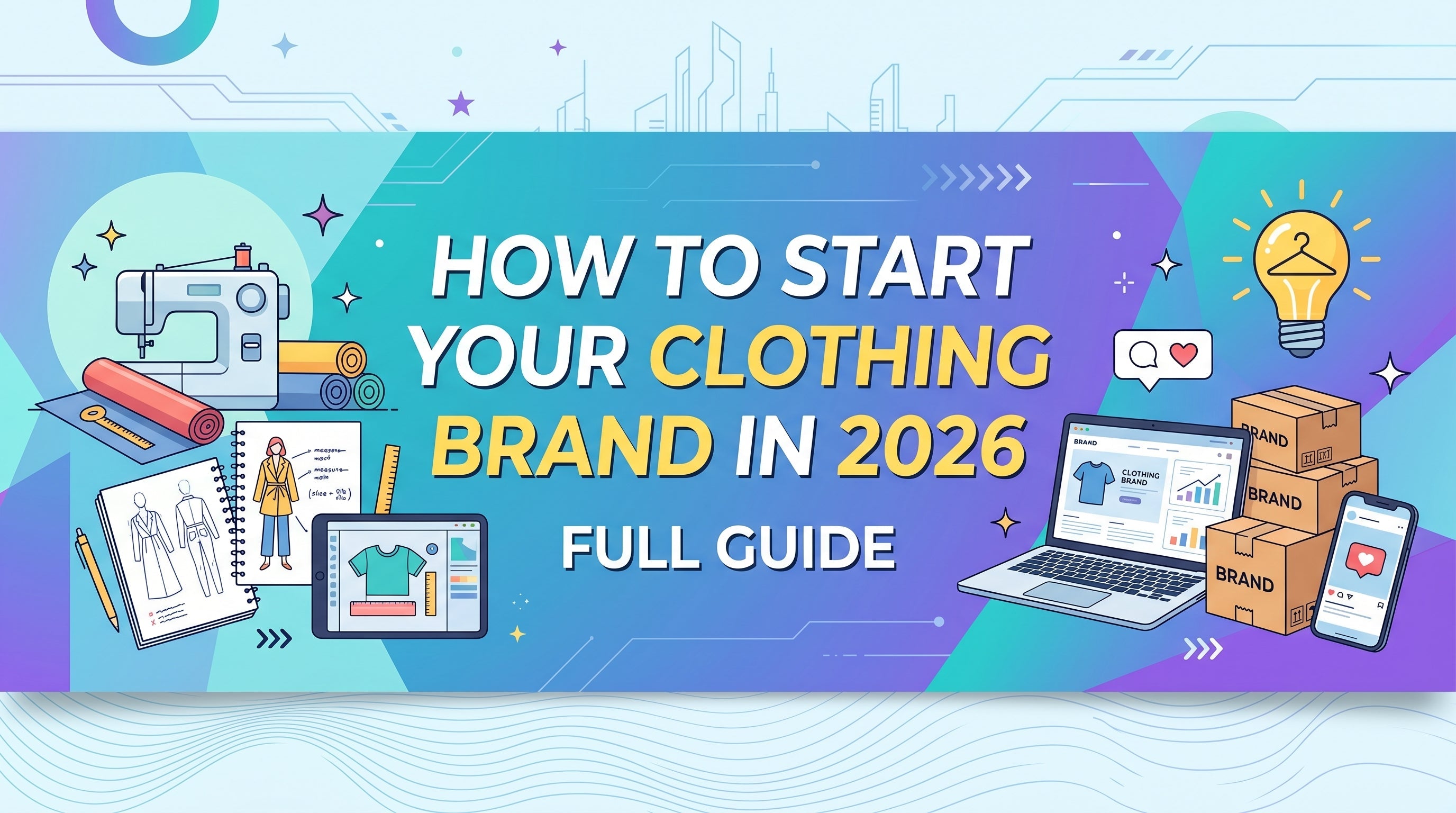 How to Start a Clothing Line: A Complete Strategy Guide to Building a Clothing Brand (2026)