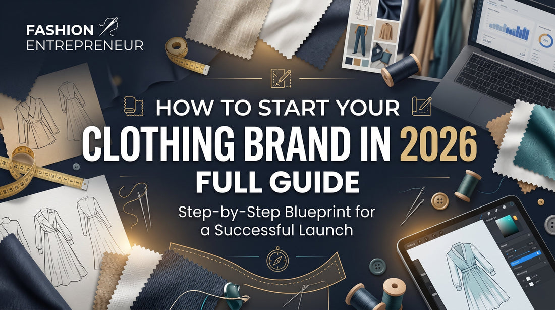 How to start your clothing brand in 2026