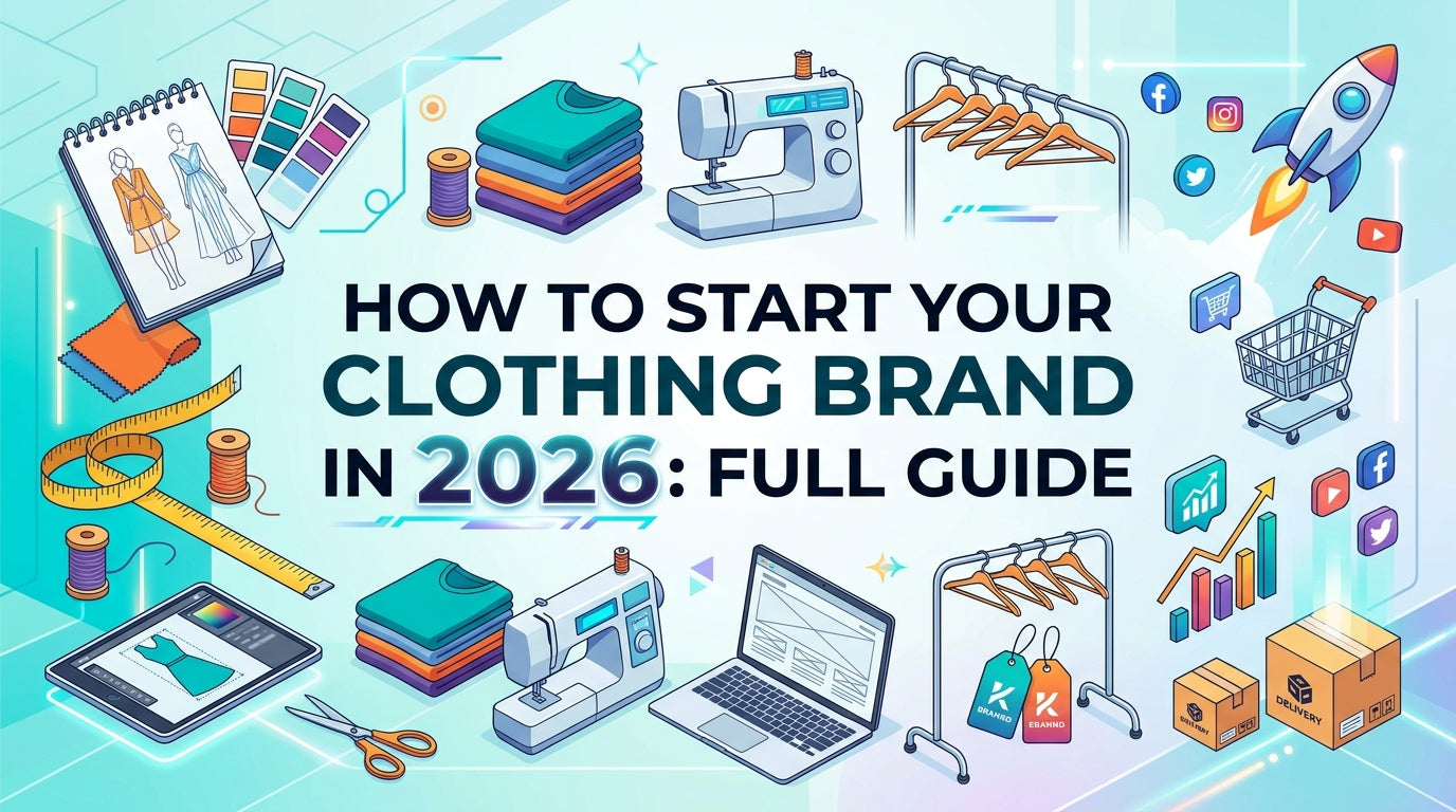 start clothing brand - a company which helps creators start their own clothing brand in 2026