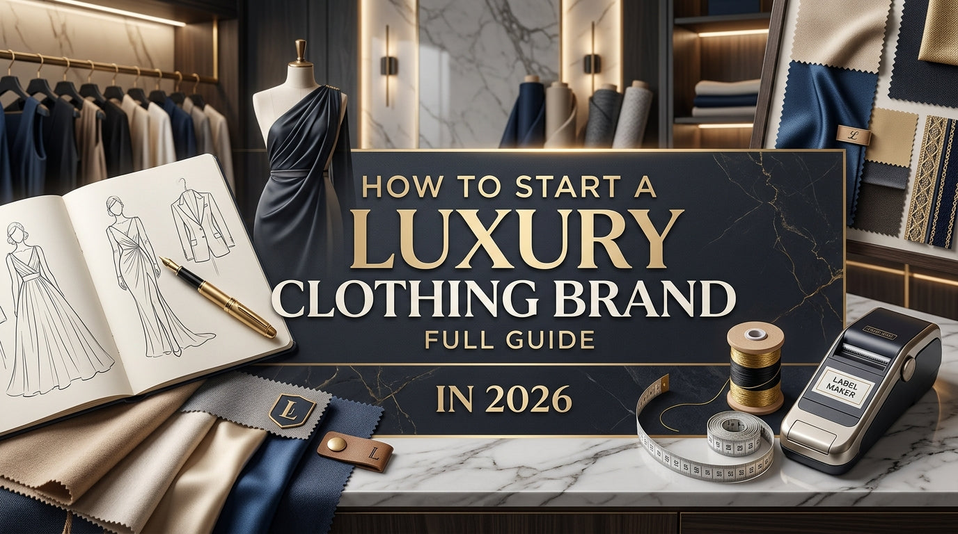 How to start a Luxury Clothing Brand in 2026 Full Guide